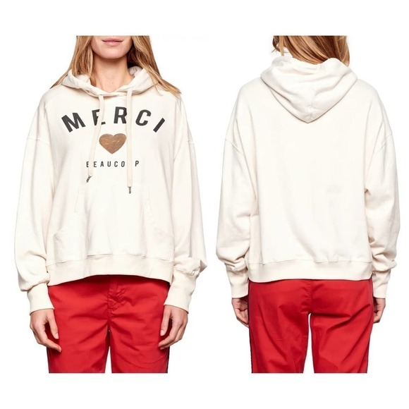 Sundry Merci Vintage Hoodie Sweatshirt (2) - Picture 1 of 7